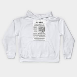 Cruel Summer Newspaper Kids Hoodie